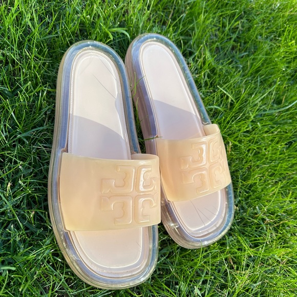 TORY BURCH Bubble Jelly Sandals, Size 7 - Picture 2 of 6